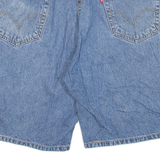 LEVI'S Womens Jorts Shorts Blue XL W36