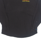 DISNEY Lion King Mens T-Shirt Black Long Sleeve USA S