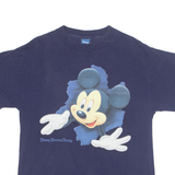 DISNEY Mickey Florida Mens T-Shirt Blue USA S