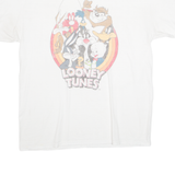 LOONEY TUNES Mens T-Shirt White USA L