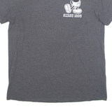 DISNEY Mickey Mouse Womens T-Shirt Grey USA L