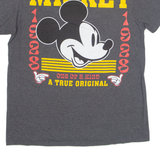 DISNEY Mickey Mouse Womens T-Shirt Grey USA L