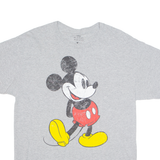 DISNEY Mickey Mouse Mens T-Shirt Grey USA L