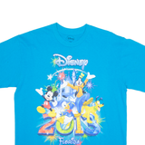 DISNEY Florida Mens T-Shirt Blue USA L