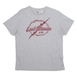 LEVI'S Womens T-Shirt Grey L