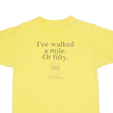 Ive Walked A Mile Or Fifty Club Walk Womens T-Shirt Yellow M