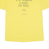 Ive Walked A Mile Or Fifty Club Walk Womens T-Shirt Yellow M