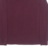 POLO RALPH LAUREN Mens T-Shirt Maroon Long Sleeve L