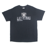 NFL Las Vegas Raiders Mens T-Shirt Black USA XL