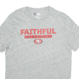 NFL San Francisco 49ers Mens T-Shirt Grey USA XL