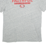 NFL San Francisco 49ers Mens T-Shirt Grey USA XL