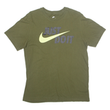 NIKE JUST DO IT Mens T-Shirt Green M