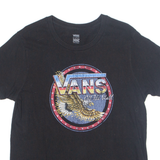 VANS OFF THE WALL Womens T-Shirt Black XL