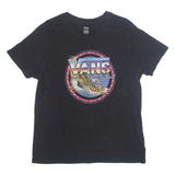 VANS OFF THE WALL Womens T-Shirt Black XL