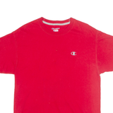 CHAMPION Mens T-Shirt Red L