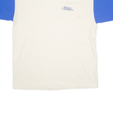BELTON DESIGNER KNITS Royal Caribbean Mens T-Shirt Cream 90s L
