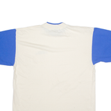 BELTON DESIGNER KNITS Royal Caribbean Mens T-Shirt Cream 90s L