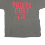 ADIDAS POINTS DONT LIE Mens T-Shirt Grey L