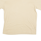 CHAMPION Mens T-Shirt Beige Crew Neck S