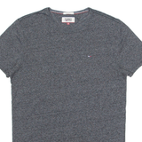 TOMMY HILFIGER Slim Fit Mens T-Shirt Grey Crew Neck S