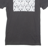 ADIDAS ORIGINALS Mens T-Shirt Black Crew Neck XS