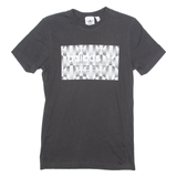 ADIDAS ORIGINALS Mens T-Shirt Black Crew Neck XS