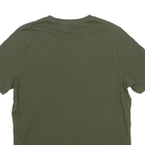 PUMA Mens T-Shirt Green Crew Neck L