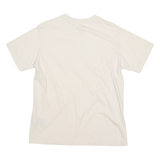 JACK WOLFSKIN Nature Womens T-Shirt Cream Crew Neck UK 18