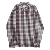 LEVI'S Mens Shirt Red Plaid Long Sleeve M