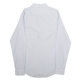 TOMMY HILFIGER Mens Plain Shirt White Long Sleeve M