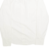 TOMMY HILFIGER Mens Plain Shirt White Long Sleeve S