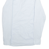 TOMMY HILFIGER Slim Fit Mens Plain Shirt Blue Long Sleeve XS