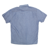 WRANGLER Mens Plain Shirt Blue M