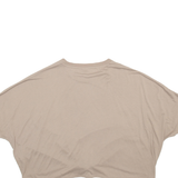 PUMA Cropped Womens T-Shirt Brown XL