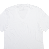 NAUTICA Mens T-Shirt White V-Neck M