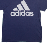 ADIDAS Mens T-Shirt Blue M