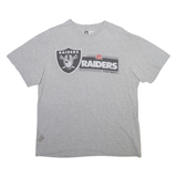 NFL Las Vegas Raiders Mens T-Shirt Grey USA L