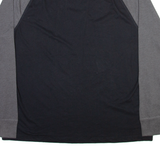 NAUTICA Mens T-Shirt Black Long Sleeve XL