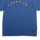 CHAMPION Mens T-Shirt Blue L