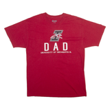 CHAMPION University Of Indianapolis Mens T-Shirt Red USA L