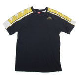 KAPPA Womens T-Shirt Black S