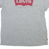 LEVI'S Womens T-Shirt Grey S