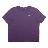 FILA Mens T-Shirt Purple XL