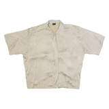 KELLO Womens Shirt Brown Collared L