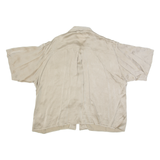 KELLO Womens Shirt Brown Collared L