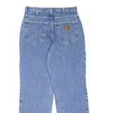 CARHARTT Workwear Womens Jeans Blue Relaxed Straight W29 L30