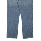 CARHARTT Workwear Mens Jeans Blue Relaxed Straight Stone Wash W38 L32