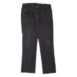 DICKIES Workwear Mens Jeans Black Regular Straight W36 L34