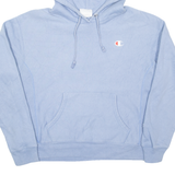 CHAMPION REVERSE WEAVE Womens Blue Hoodie M