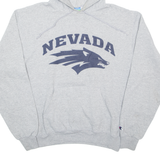 CHAMPION University Of Nevada Mens Grey Hoodie USA M